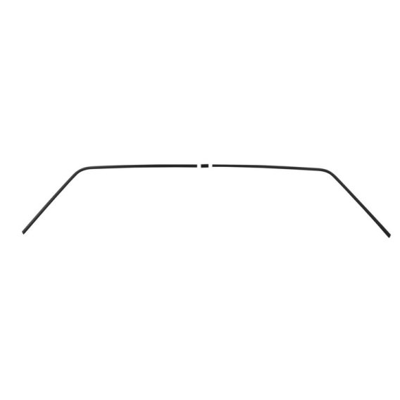 1965 Chevy II and Nova Rear Window Trim, Sedan, 3 pieces