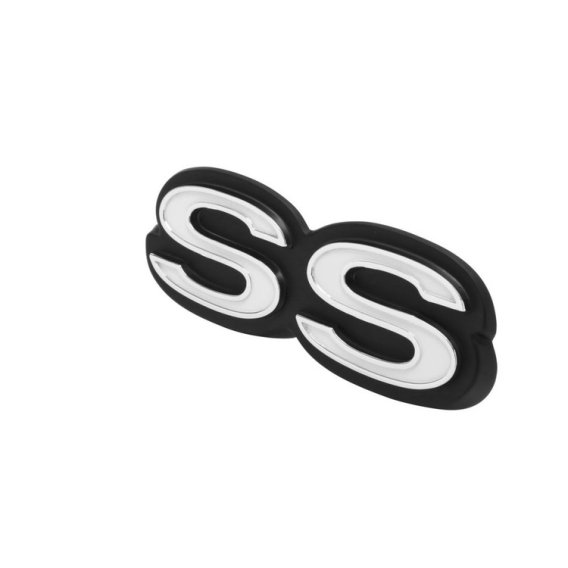 1970-1972 Chevy II and Nova Rear Panel Emblem, "SS", Sold as Each