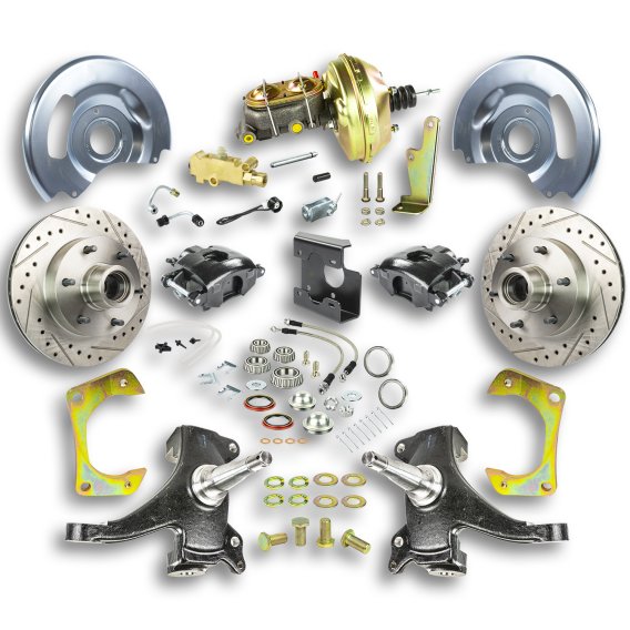 1967-1970 Chevrolet C10 Suburban  Brake Conversion Kit The Right Stuff TDC6726DB