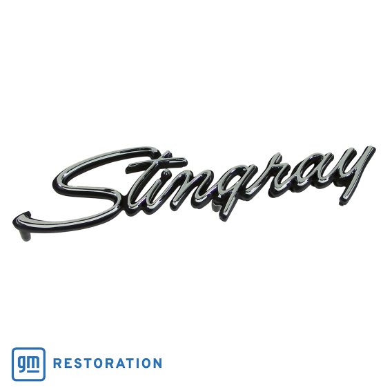 C3 1969-1973 Front Fender Stingray Emblem