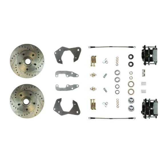 1965-1968 Chevrolet Biscayne Front Brake Conversion Kit The Right Stuff FSC65WKCS