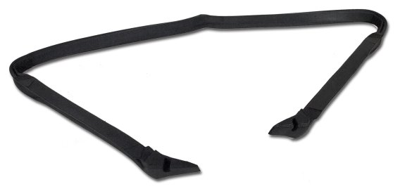 1984-1996 C4 Corvette Weatherstrip - Roof & Window Rear Latex