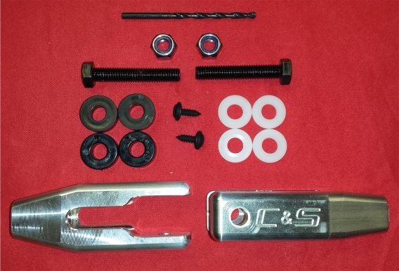 1997-2004 C5 Corvette Seat Track Clevis Repair Kit