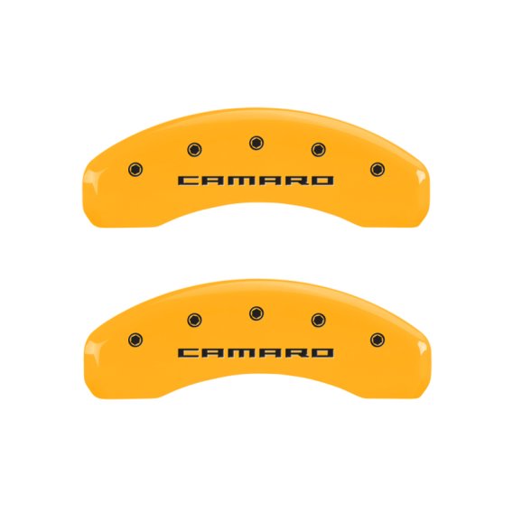 2012-2015 Camaro Caliper Covers Yellow w/RS or Camaro Logo