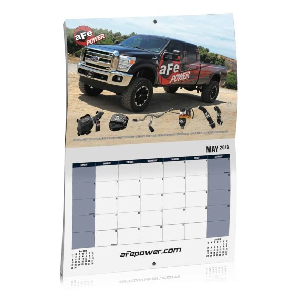 AFE Filters 40-10197 2018 Diesel Calendar