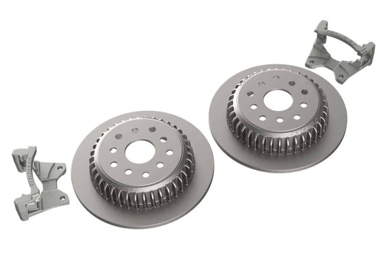 Fits Jeep JK/JKU Rear Performance Big Rotor Kit 07-18 Wrangler JK/JKU TeraFlex