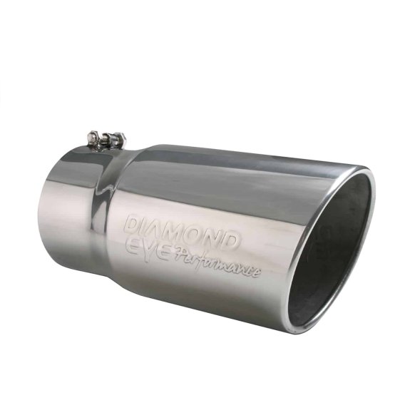 Diamond EyeÂ® 4512BRA-DE 304 Stainless Steel Exhaust Tail Pipe Tip