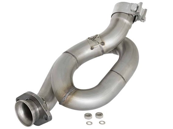 AFE Filters 48-48021 Twisted Steel Loop Relocation Pipe Fits 12-18 Wrangler (JK)