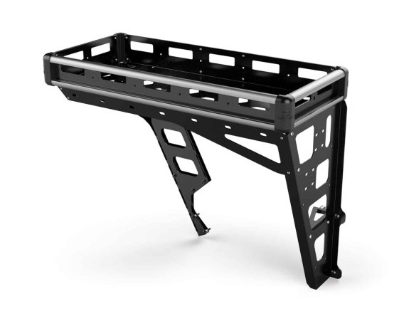 Fits Jeep JK/JKU Alta Cargo Rack Silver Rails 07-18 Wrangler JK/JKU TeraFlex