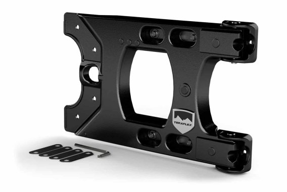 Fits Jeep 07-18 Wrangler JK/JKU Alpha HD Hinged Spare Tire Carrier Kit TeraFlex