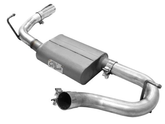 AFE Filters 49-08047-P Scorpion Axle-Back Exhaust System Fits Wrangler (JK)