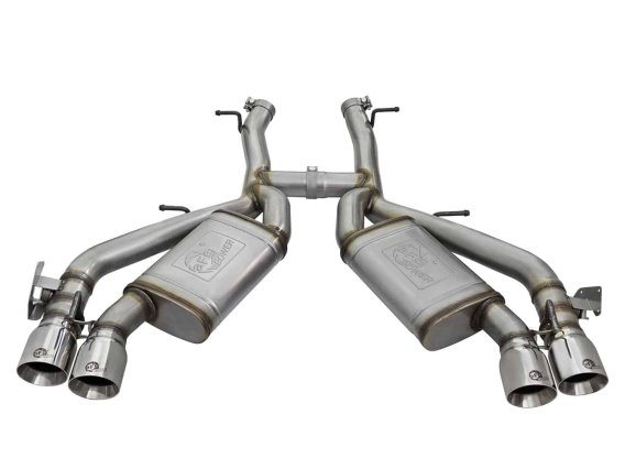 AFE Filters 49-34068-P MACH Force-Xp Axle-Back Exhaust System Fits 16-21 Camaro