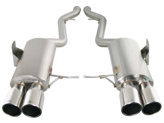 AFE Filters 49-36312-P MACH Force-Xp Cat-Back Exhaust System Fits 08-13 M3