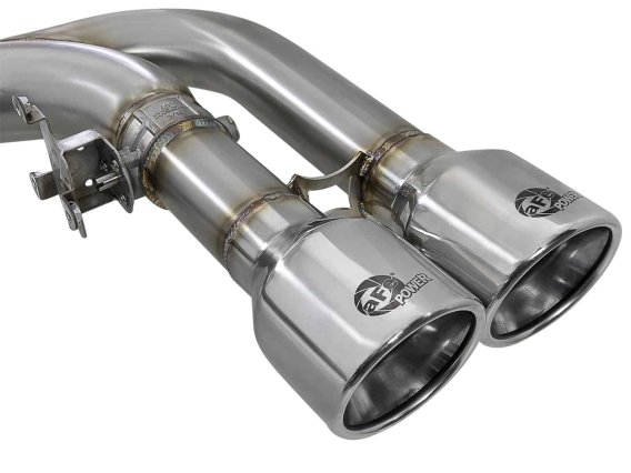 AFE Filters 49-36342-P MACH Force-Xp Cat-Back Exhaust System Fits 15-18 X5 X6