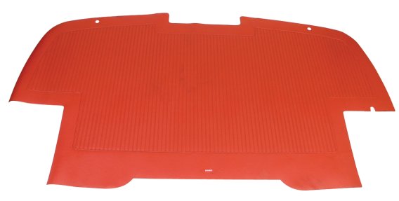 Trunk Mat- Red - Exact Reproduction For 1961-1962 Corvette