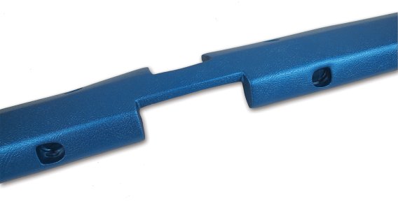 Header Molding- Bright Blue Convertible For 1968 Corvette