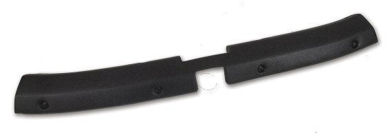 Header Molding- Black Convertible For 1969-1975 Corvette