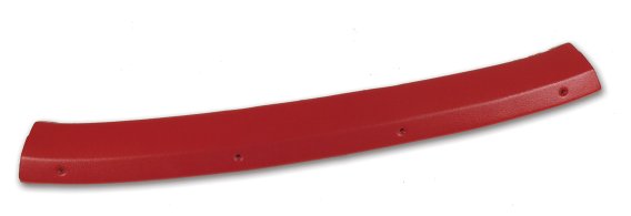 1977-1981 C3 Corvette Header Molding Red