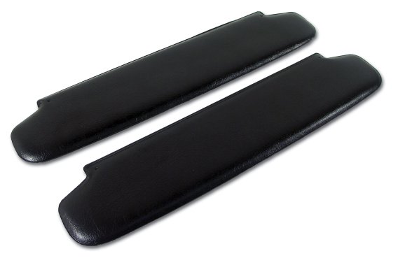 1959-1962 C1 Corvette Sunvisors Black