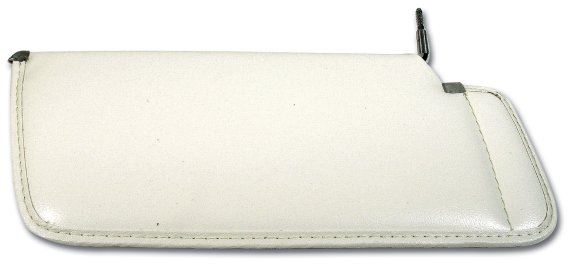 1977 C3 Corvette Sunvisor White