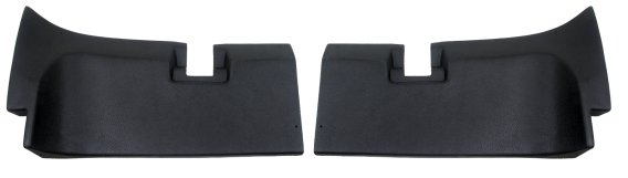 Rear Coupe Roof Panels- Black For 1969-1972 Corvette