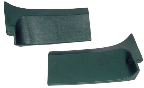 Rear Coupe Roof Panels- Blugreen 76L For 1976 Corvette