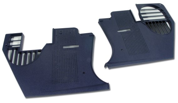 1978-1981 C3 Corvette Kick Panels - Dark Blue