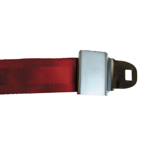 Red Lap & Shoulder Seat Belts Single Retractor For 1978-1982 Corvette