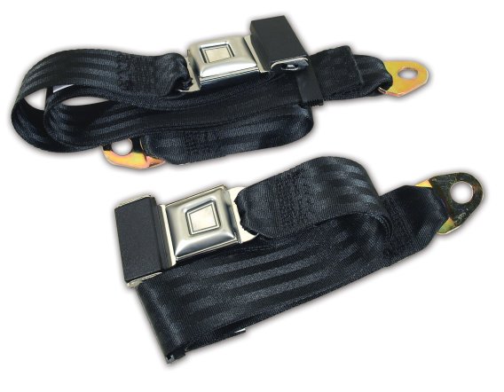 C3 1968-1982 Corvette Replacement Non-Retractable Seat Belts