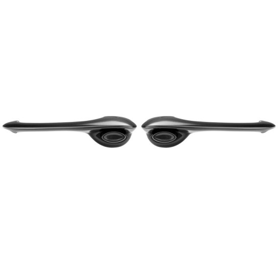 1964-1965 Chevelle Outside Front Door Handles - Black. Sold as a Pair