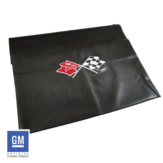 Corvette C3 T-Top Storage Bags Black W/ 1968-1976 Logo