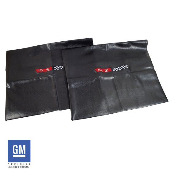 Corvette C3 T-Top Storage Bags in Black W/ 1981 Logo