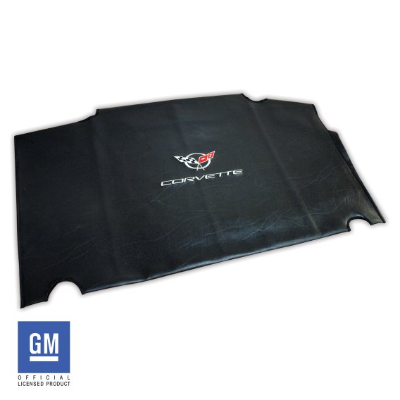 C5 1997-2004 Corvette Embroidered Top Bag Black with Silver C5 Logo