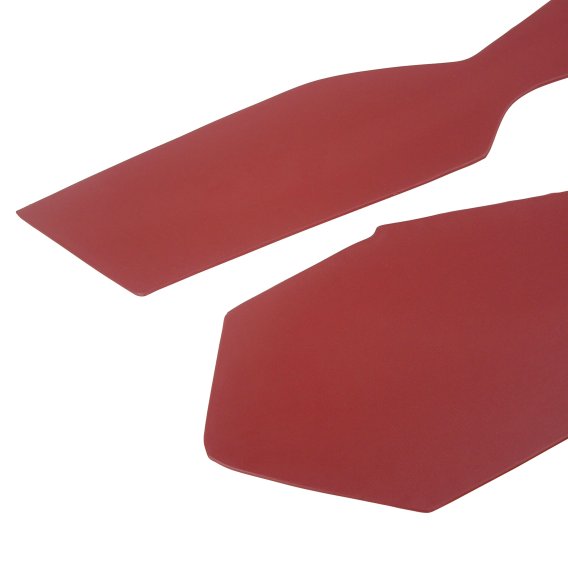 Leather Console Side Panels- Red For 1982 Corvette