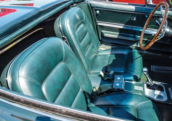 Vinyl Seat Covers- Green For 1965 Corvette