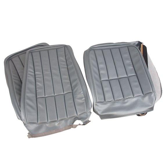 Vinyl Seat Covers- Gunmetal For 1968 Corvette