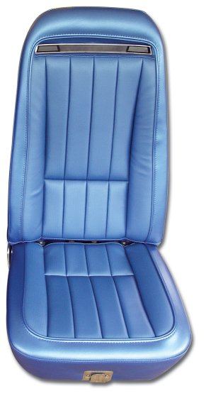 Vinyl Seat Covers- Bright Blue For 1970 Corvette