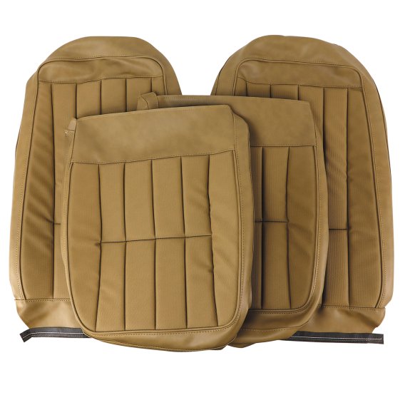 Vinyl Seat Covers- Medium Saddle For 1975 Corvette