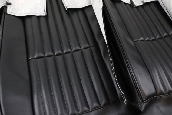 Vinyl Seat Covers- Black For 1976 Corvette