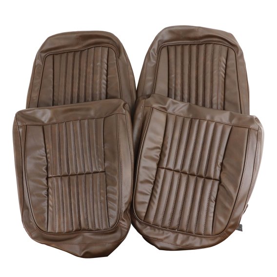 Vinyl Seat Covers- Dark Brown For 1976 Corvette