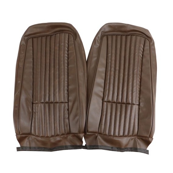 Vinyl Seat Covers- Dark Brown For 1976 Corvette