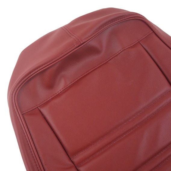 Leather Seat Covers Oxblood Leather/Vinyl Original For 1973-1974 Corvette