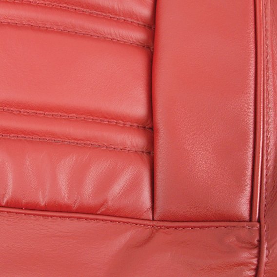 Leather Seat Covers Oxblood 100%-Leather For 1973-1974 Corvette