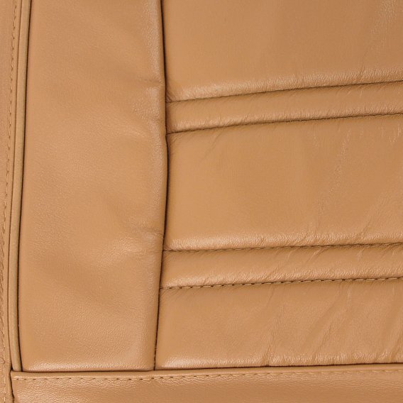 Leather Seat Covers Medium Saddle 100%-Leather For 1973-1974 Corvette