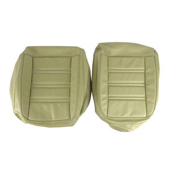 Leather Seat Covers- Neutral 100%-Leather For 1975 Corvette