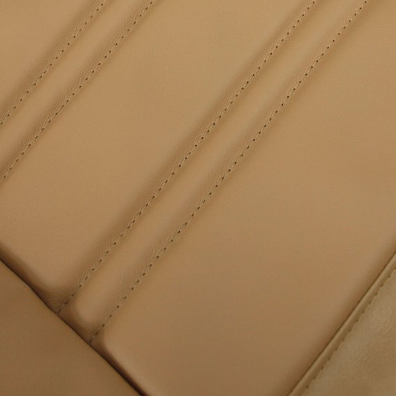 Leather Seat Covers Buckskin Leather/Vinyl Original For 1976-77 Corvette