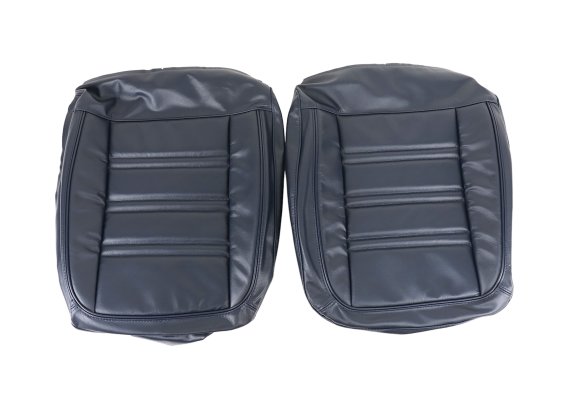 Leather Seat Covers Dark Blue 100%-Leather For 1978 Corvette