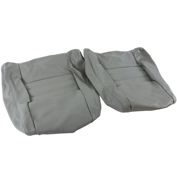 Leather Seat Covers Gray 100%-Leather 4" Bolster For 1982 Corvette