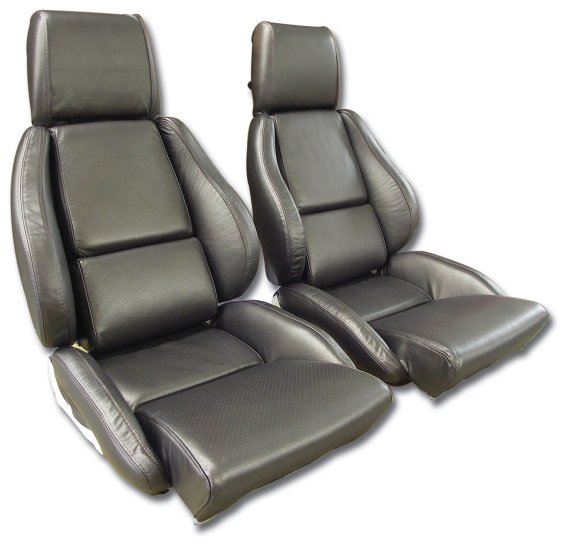 Leather Seat Covers- Bronze Standard For 1984-1987 Corvette