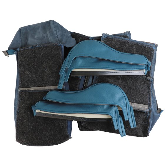 Leather Seat Covers- Blue Sport For 1986-1988 Corvette